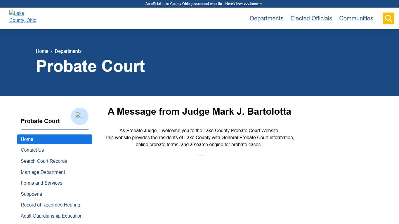 Home - Probate Court